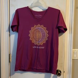 Life is Good crusher tee